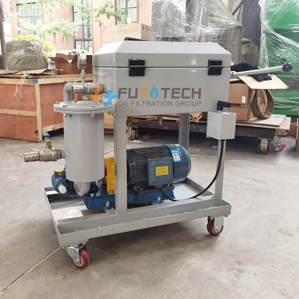 2024 Portable FuooTech PL Series Plate Frame Pressurized Type Oil Purifier Machine