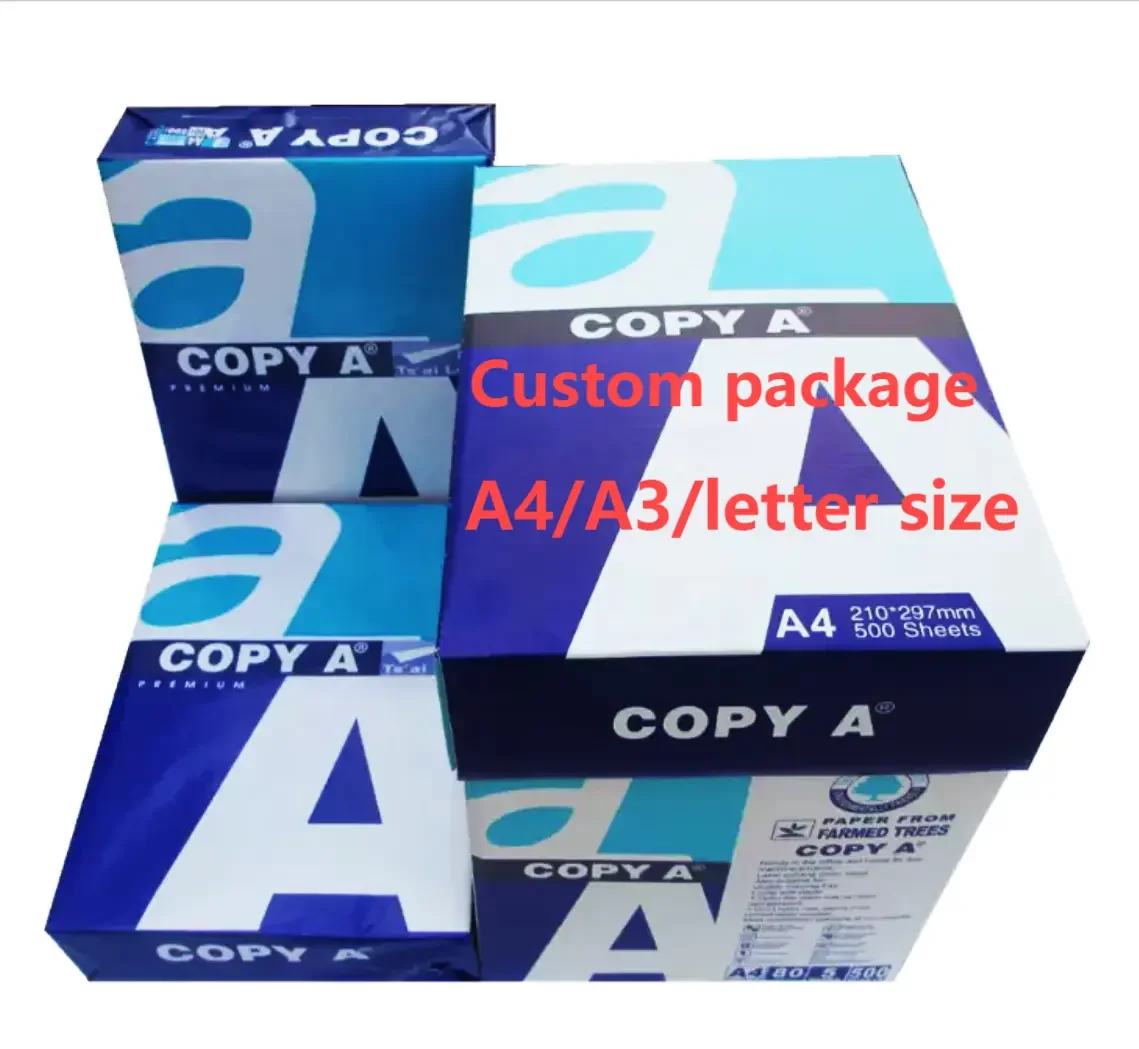 Runlian Natural white A4 Copy Paper for Sale with free sample