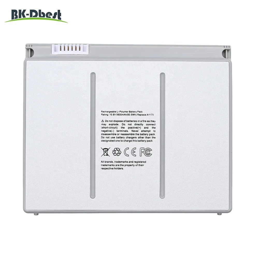 BK-Dbest High Performance Notebook/Laptop Battery for Apple Silver A1175 6cell