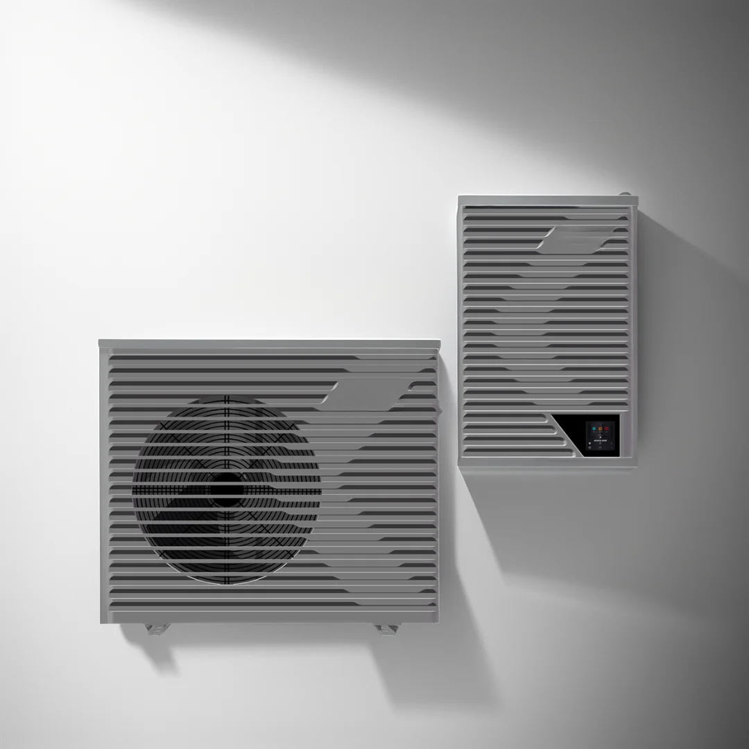 R32 8-30KW split air energy water heat pump water heater DC frequency conversion EVI latest research and development