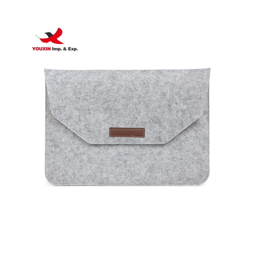 Wholesale Fashion Portable Laptop Bags Felt  Laptop Sleeve Bag Notebook Bag for Business