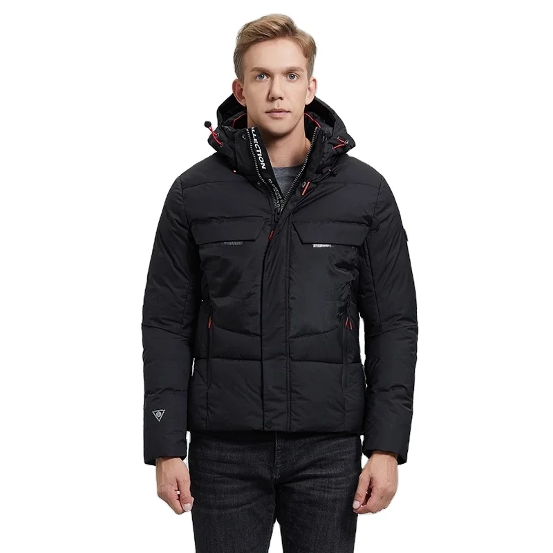 
WHS Men ski jacket oem Outdoor Mountaineering Cotton Down Warm Coat Top windbreaker Thickened custom ski jacket for men 