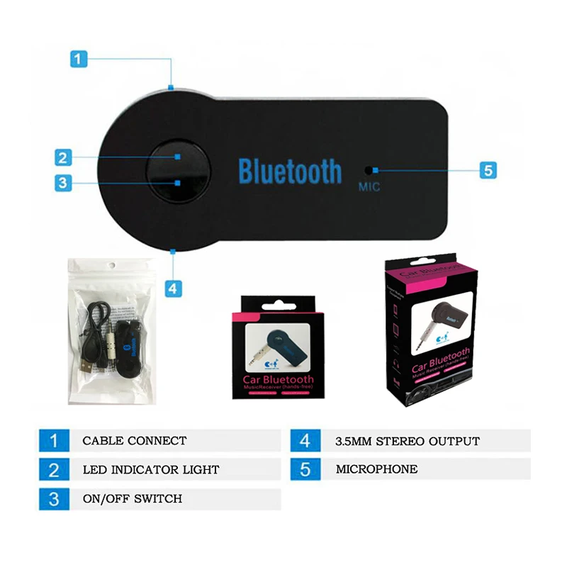 Оригинальный беспроводной bluetooth-комплект для автомобиля по Заводской конкурентоспособной цене