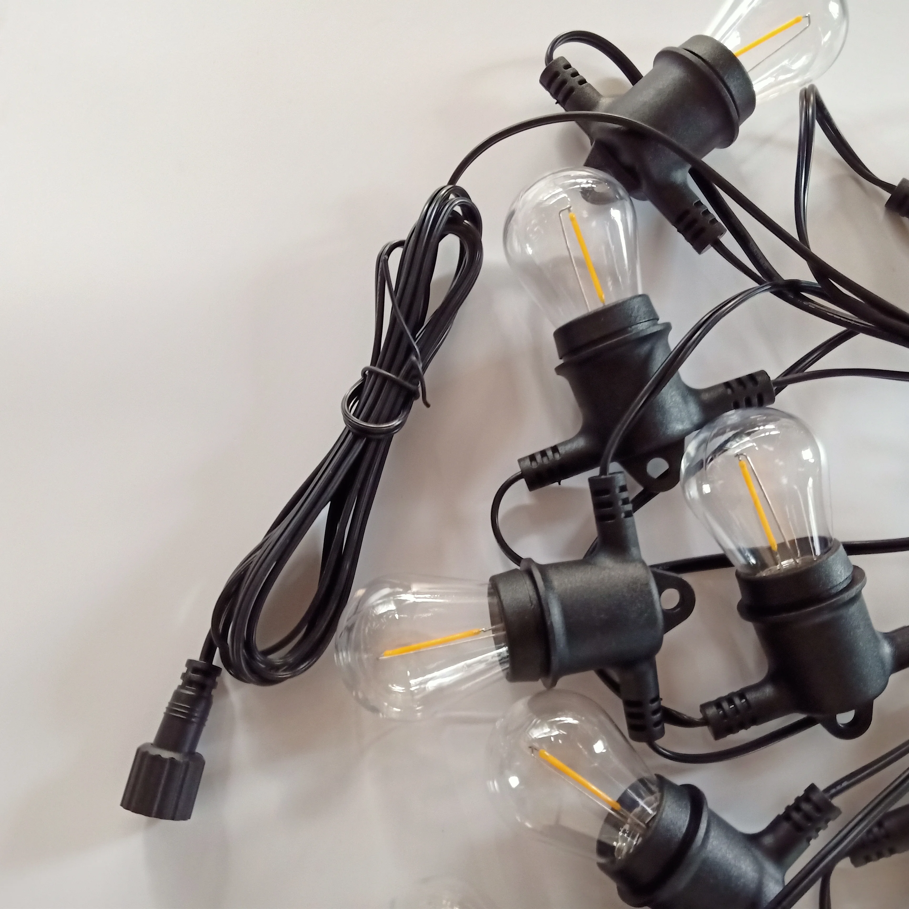 Manufacturer of european  1W bulb home appliance outdoor  e27 LED bulb string light