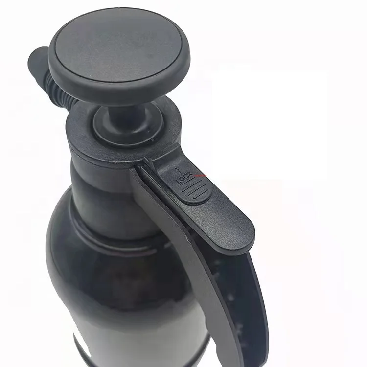 2L Car Washing Pressure Spray Bottle Hand Pressurized Foam Sprayer High Pressure Cleaner Car Washing Accessories Clearly Bottle