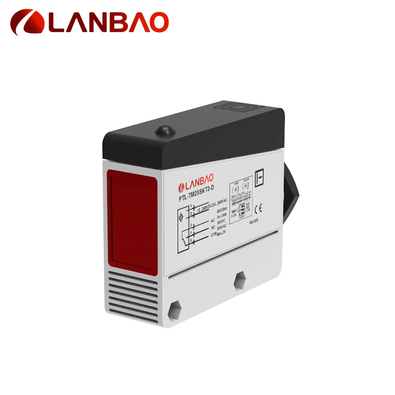 Фотоэлектрический датчик поляризованный отражение PTL-PM12SK-D AC24-240V/DC12-240V