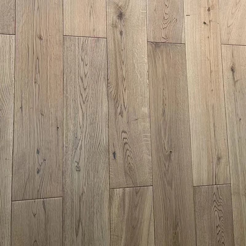 190mm wide plank engineered wood flooring hardwood oak natural veneer interior bedroom living room flooring