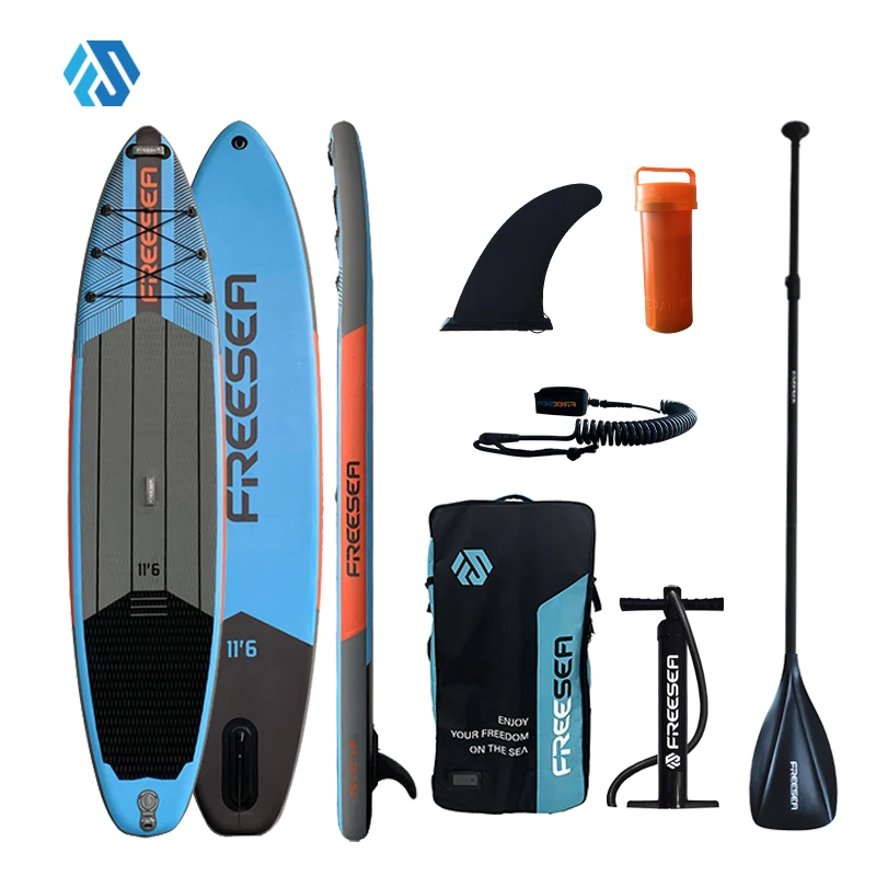 FREESEA inflatable windsurf board stand vertic surfboard china sports equipment
