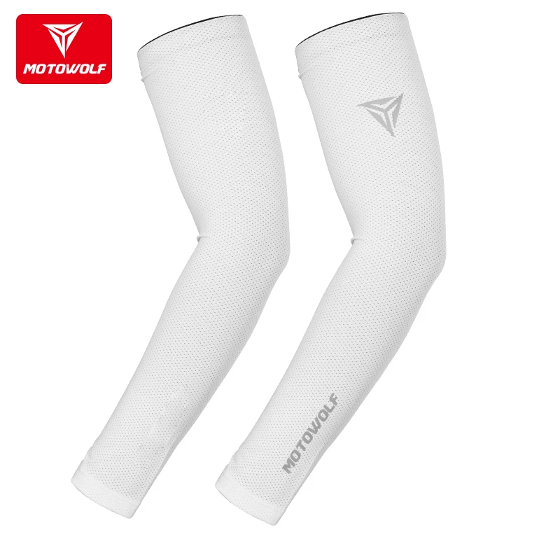 Motowolf Sun Protection Gleeve Icy Cool Breathable Arm Sleeve for Cycling Motorcycle