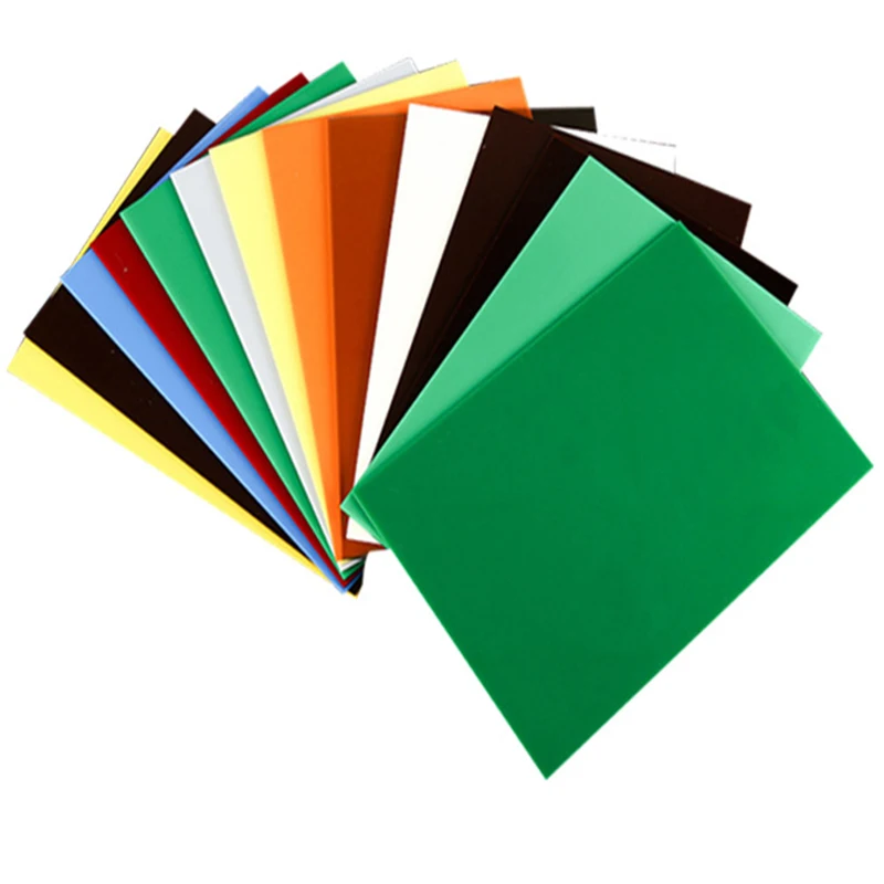 customized size shape hot selling 1mm thickness colored acrylic/PMMA/perspex sheet board panel plate