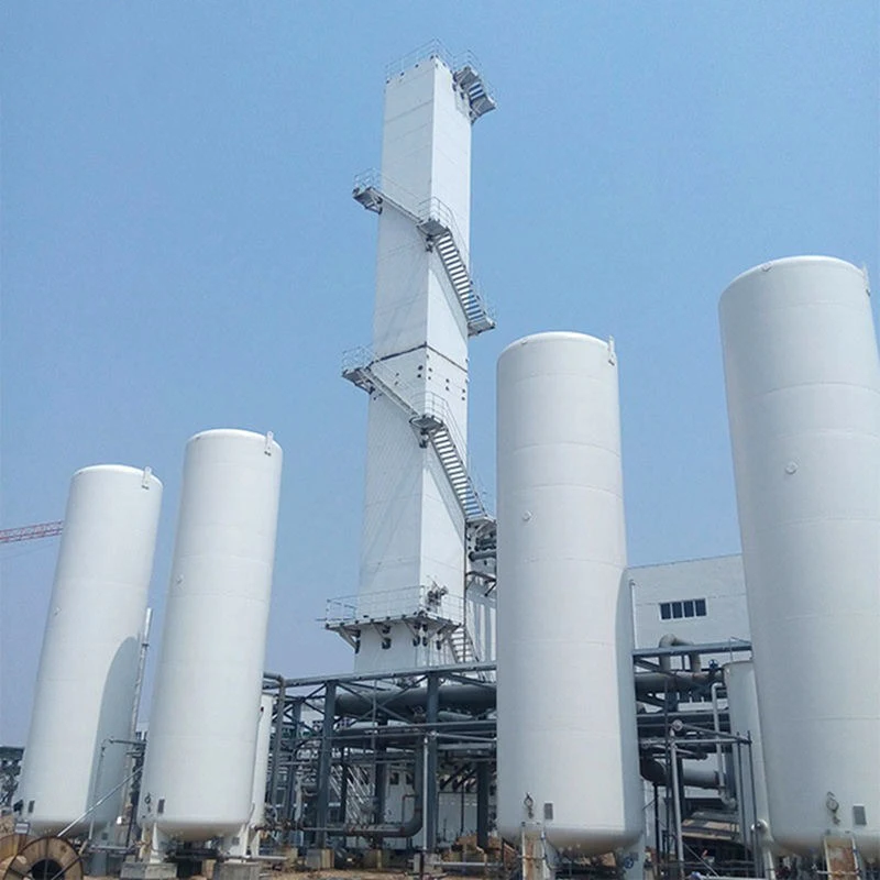 Full Automatic Cryogenic Air Separation Plant 50-30000Nm3/h Oxygen Nitrogen Argon Machine