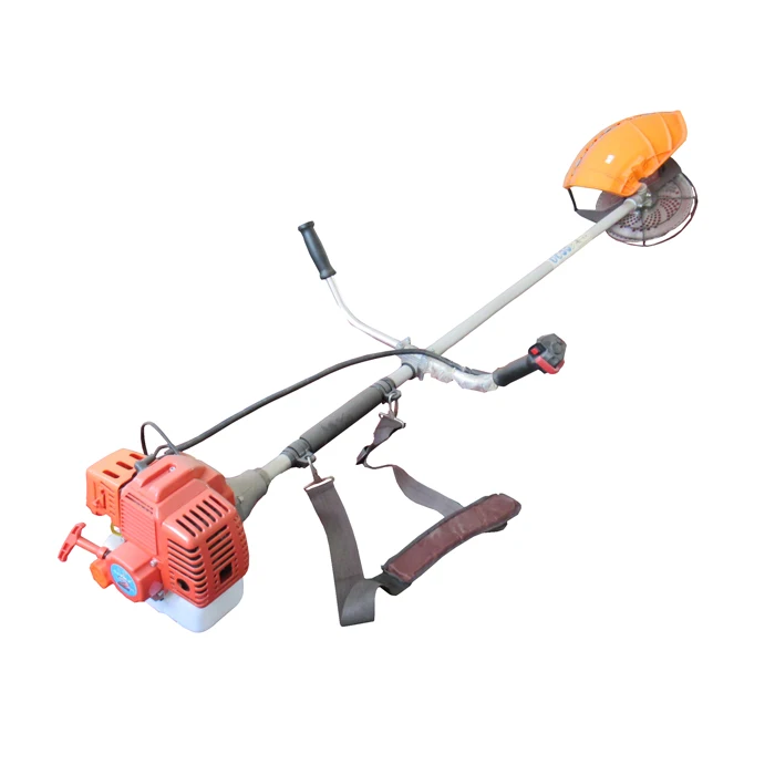 Portable weeding bush cutter machine gasoline grass weed harvesting machine