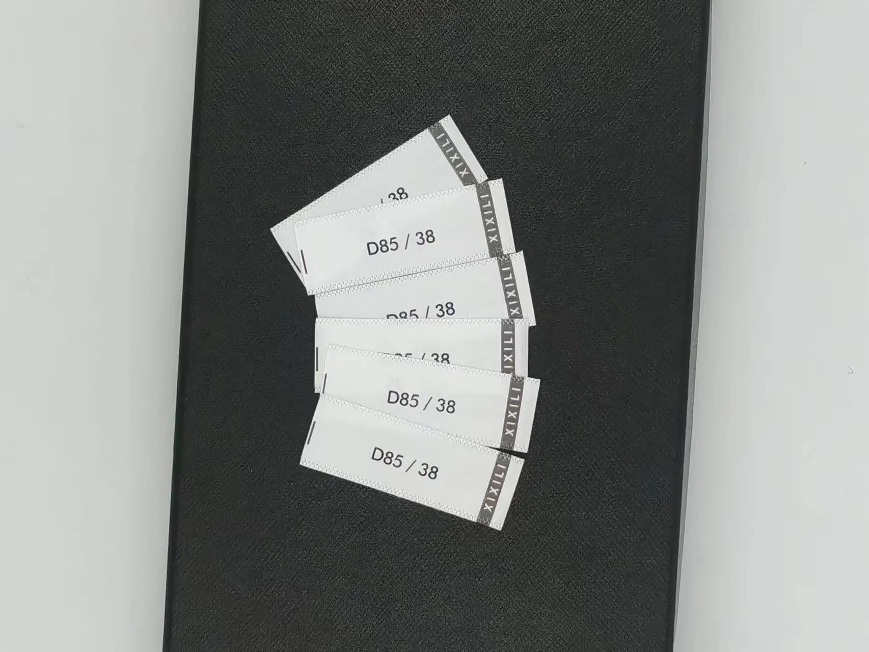 Customise Woven Labels Cloth Woven Label Printing Machine for Clothing Shoes & Bags Custom Brand Logo