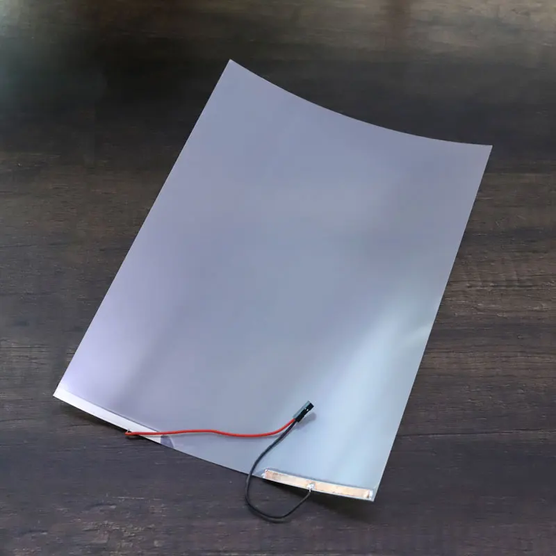 Smart Film Glued To Window Tempered Glass Smart Glass Switch Glass