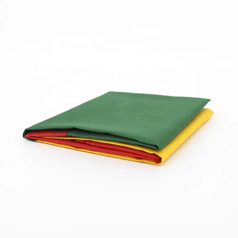Fade Resistant 3x5ft/90x150cm Polyester Yellow Green Red Flags LTU Republic of Lithuania Lithuanian Flag in Stock