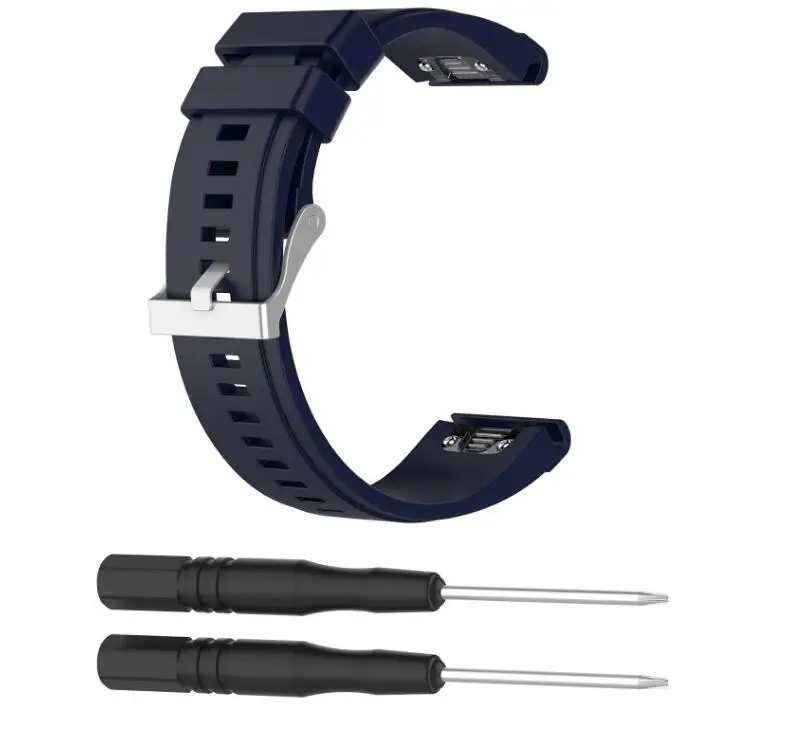 For Garmin Fenix Quick Release Band , Soft Silicone Sport Watch Strap for Garmin Fenix 6X/fenix5X/fenix3 HR/D2