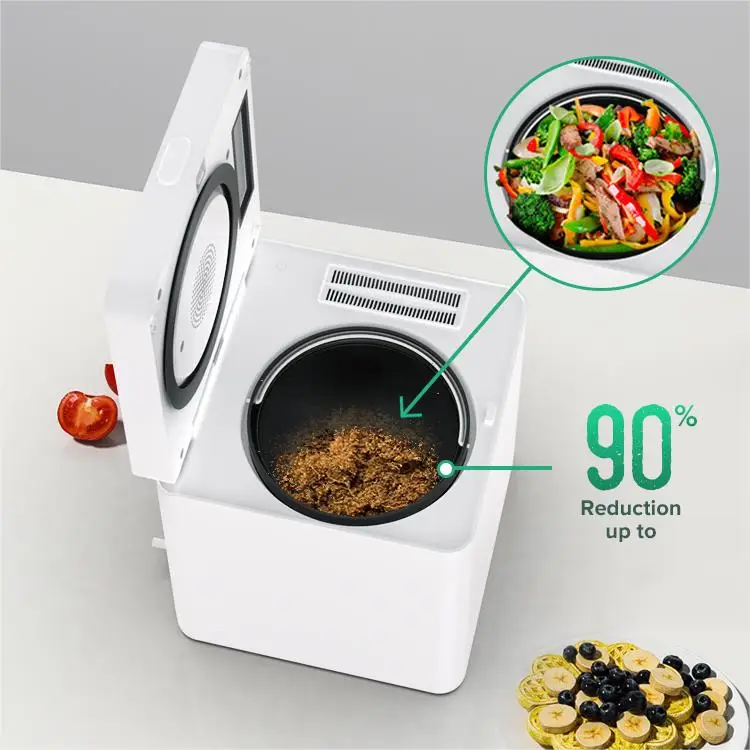 High Quality Smart Food Waste Disposer Home Indoor Diet Food Kitchen Waste Disposer Recycle Electric Composting