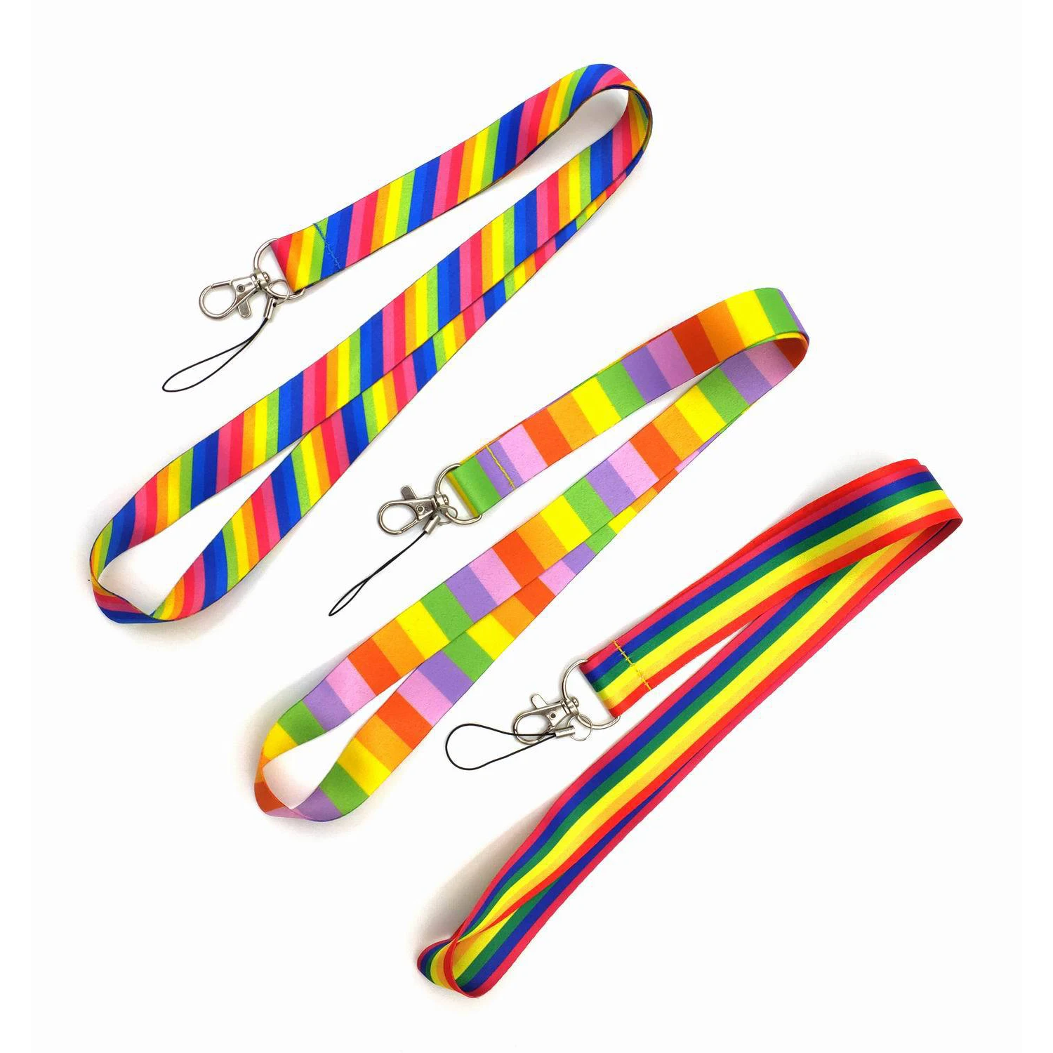 Лидер продаж, держатель для Id-карты, Радужный брелок, шнурок с логотипом на заказ