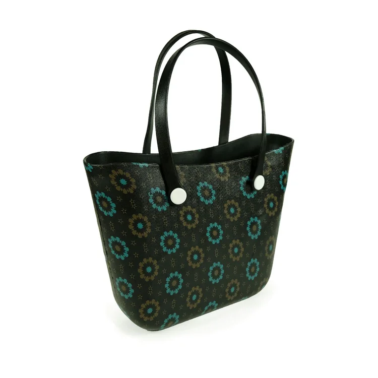 hot sale wholesale 2022 Best seller women EVA tote bag washable Portable beach shoulder bag with custom logo