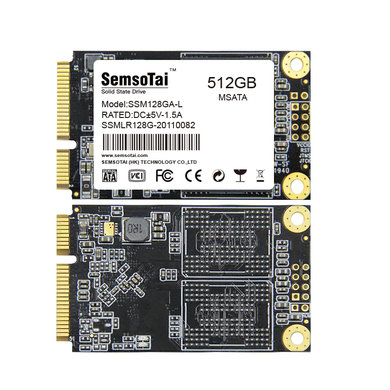 Оригинальный твердотельный накопитель semsotai ssd oem поддержка ноутбука ПК Msata жесткий диск msata 512 ГБ Заводская оптовая