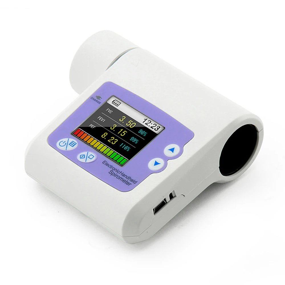 Ready to Ship Sp10W Hand-Held Professional Incentive Spirometer for Sale Bt Digital Spirometer