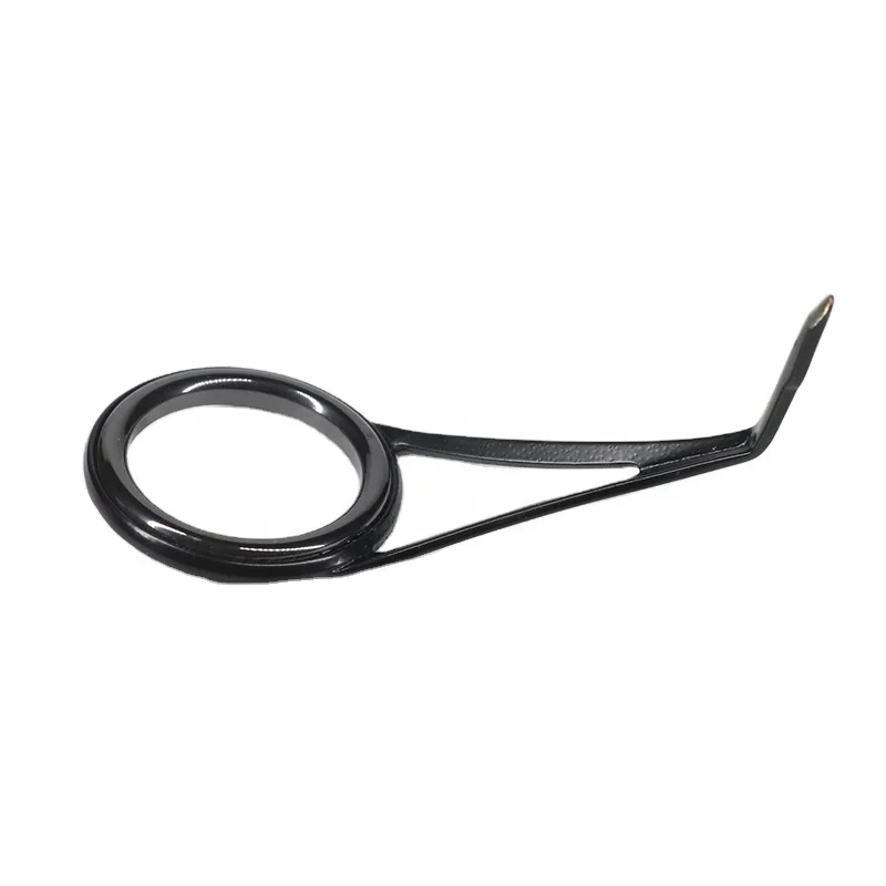manufacturer sale fishing rod guides stainless steel durable multiple size single foot YS fishing rod repair component rod guide