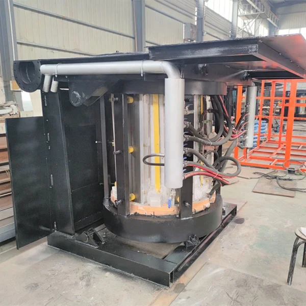 3T steel shell Parallel Circuit induction melting furnace