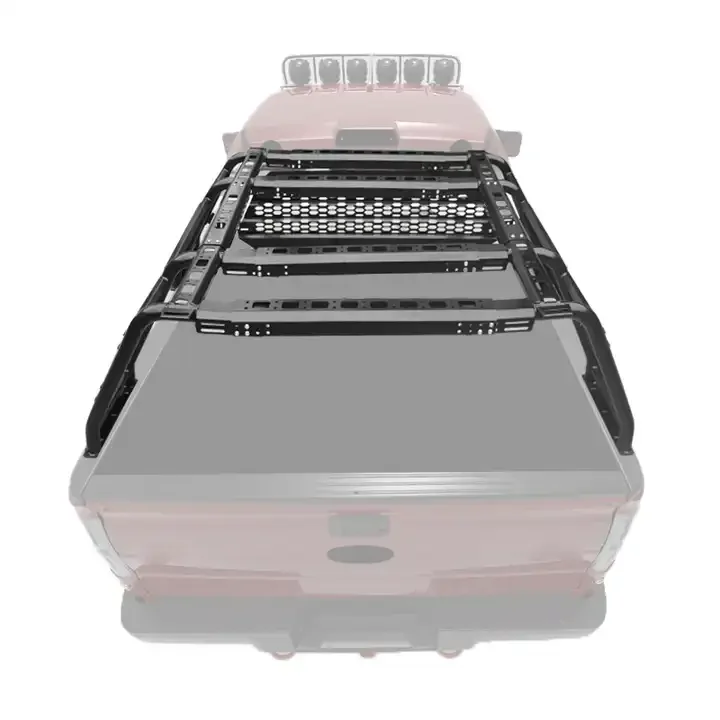 2023 Hot Sale Universal Auto accessories Adjustable  roof top tent and Cargo Rack ,bed roof rack for pickup truck