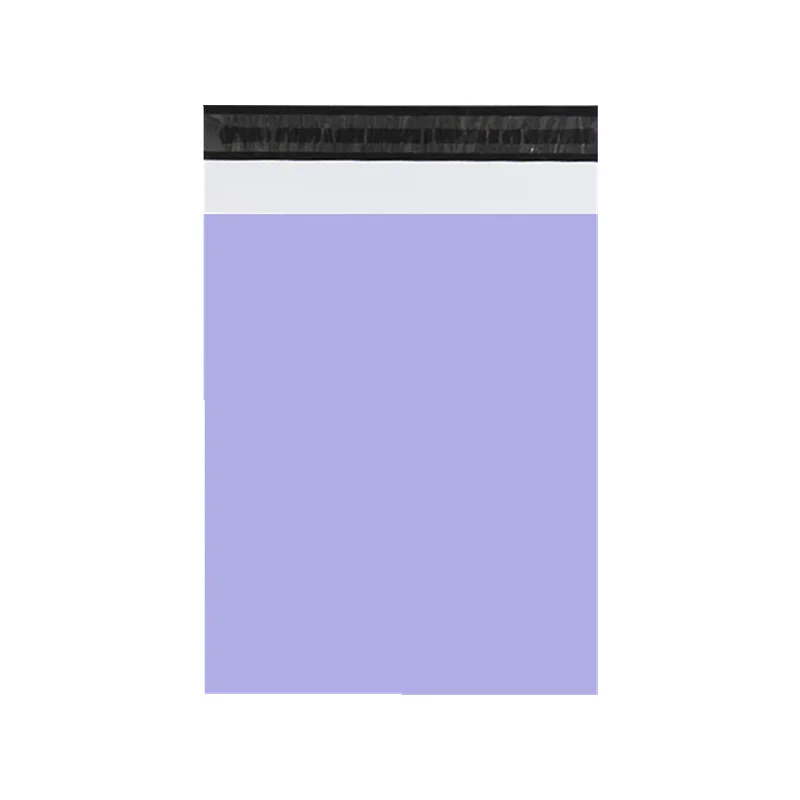 Purple Shipping Mailing Bags Recyclable Delivery Packaging Envelopes Boutique Poly Plastic Mailers Logo Custom for Clothing