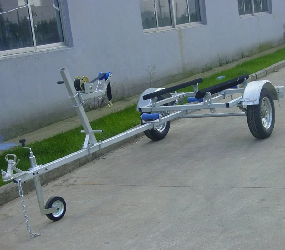 
Manufacturer Supply 4.1m Jet ski boat trailer with LED light CT0069U 