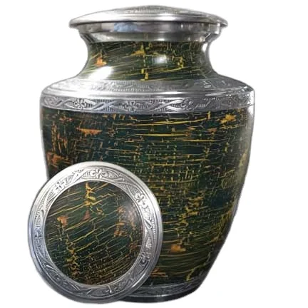 Ручная резная и эмалированная похоронная урна Triestie для взрослых