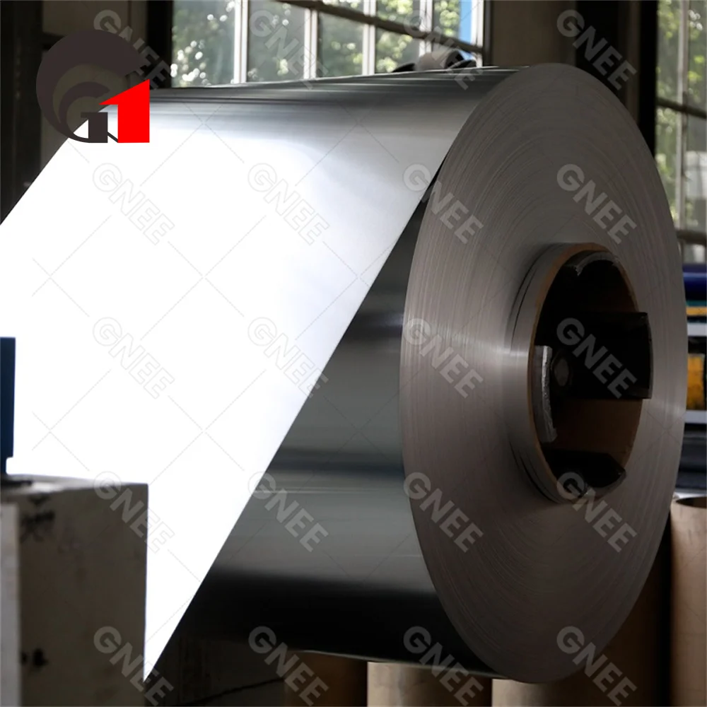 Cathode Substrate Conductive Carbon Coated Aluminum Foil 1235 8011 H18 0.006~0.26mm Aluminum Foil For Lithium Battery