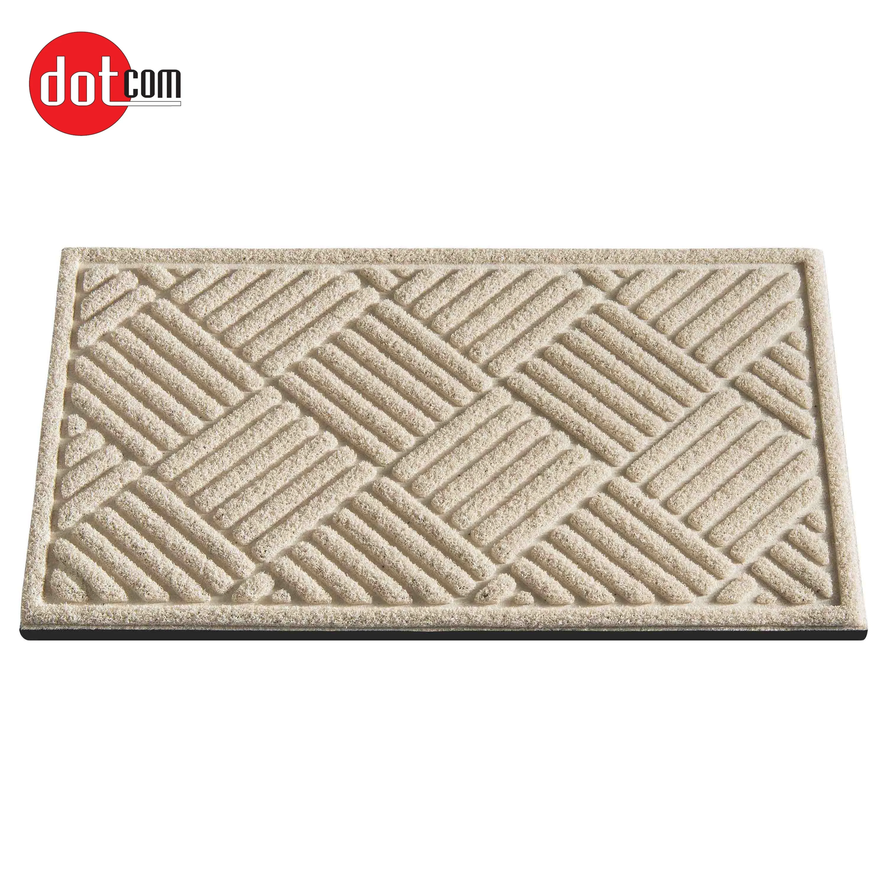Dotcom прочный отскок грязи пыли Снег Доказательство воды резиновая задняя противоскользящая входная дверь коврик