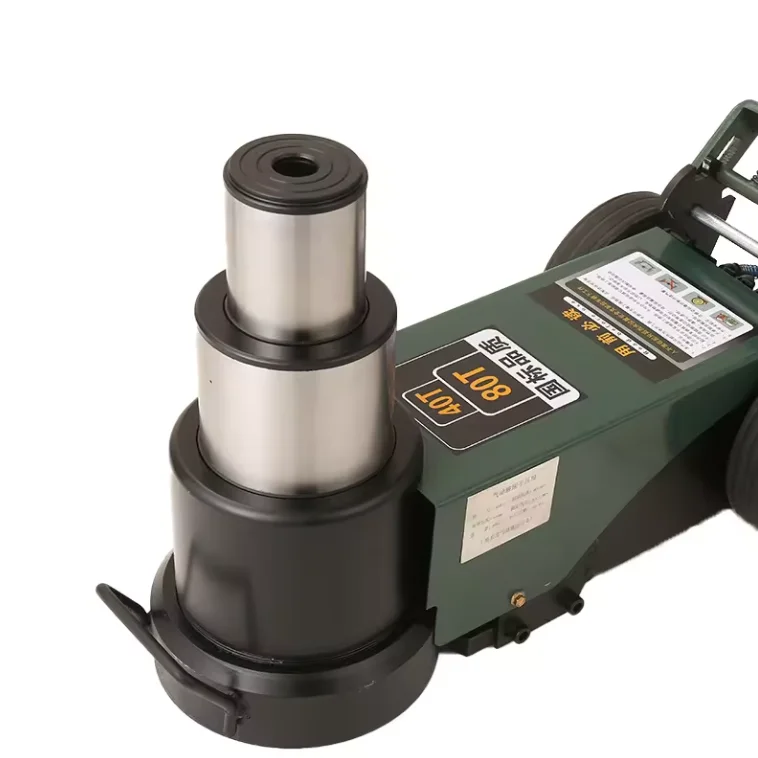 Heavy duty truck car repair kit tool 40/80 ton pneumatic hydraulic jack For Lifting