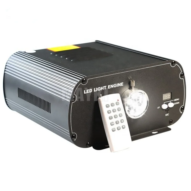 30mm fiber optic connector led fiber optic light generator pool ceiling lighting decoration optical fibre light source