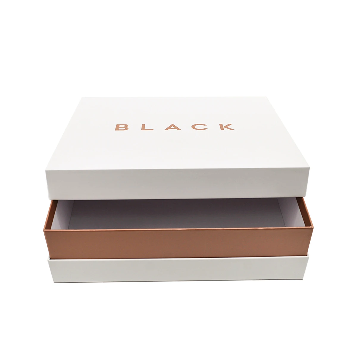 Elegant custom logo gold foil jewelry pillow clothing socks white case boxes clothing empty gift paper box with lid