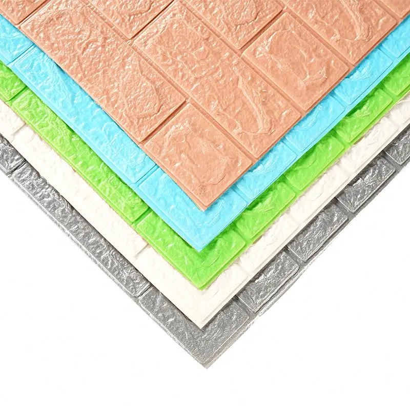 Self adhesive wallpaper papel de parede 3d wall paper roll brick wallpapers wall sticker for home decor