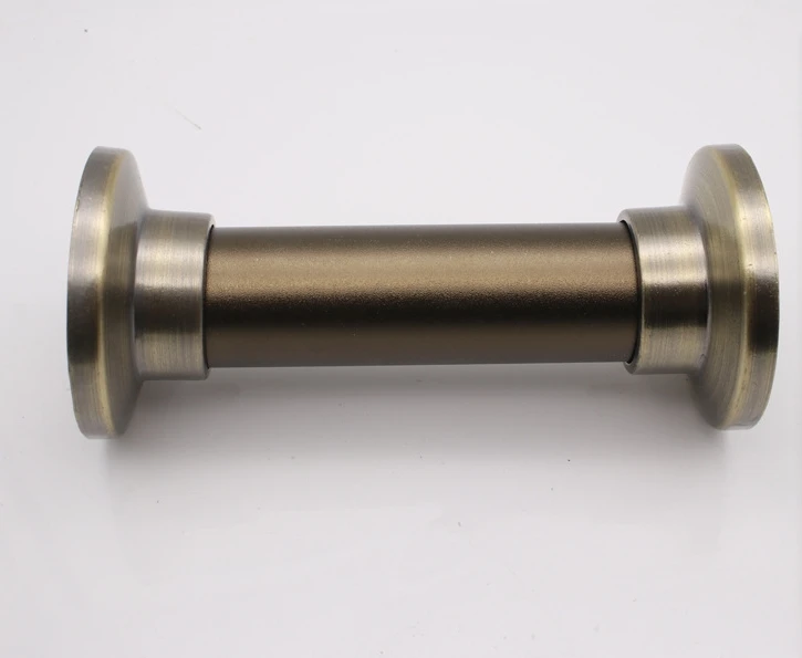 Light Weight Thickened Holder Wardrobe hanging Clothes Tube Support rail Closet Rod Pole End Bracket