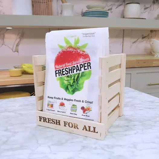 FRESHPAPER, Food Saver Sheets for Bread, Keep Baked Goods Fresh