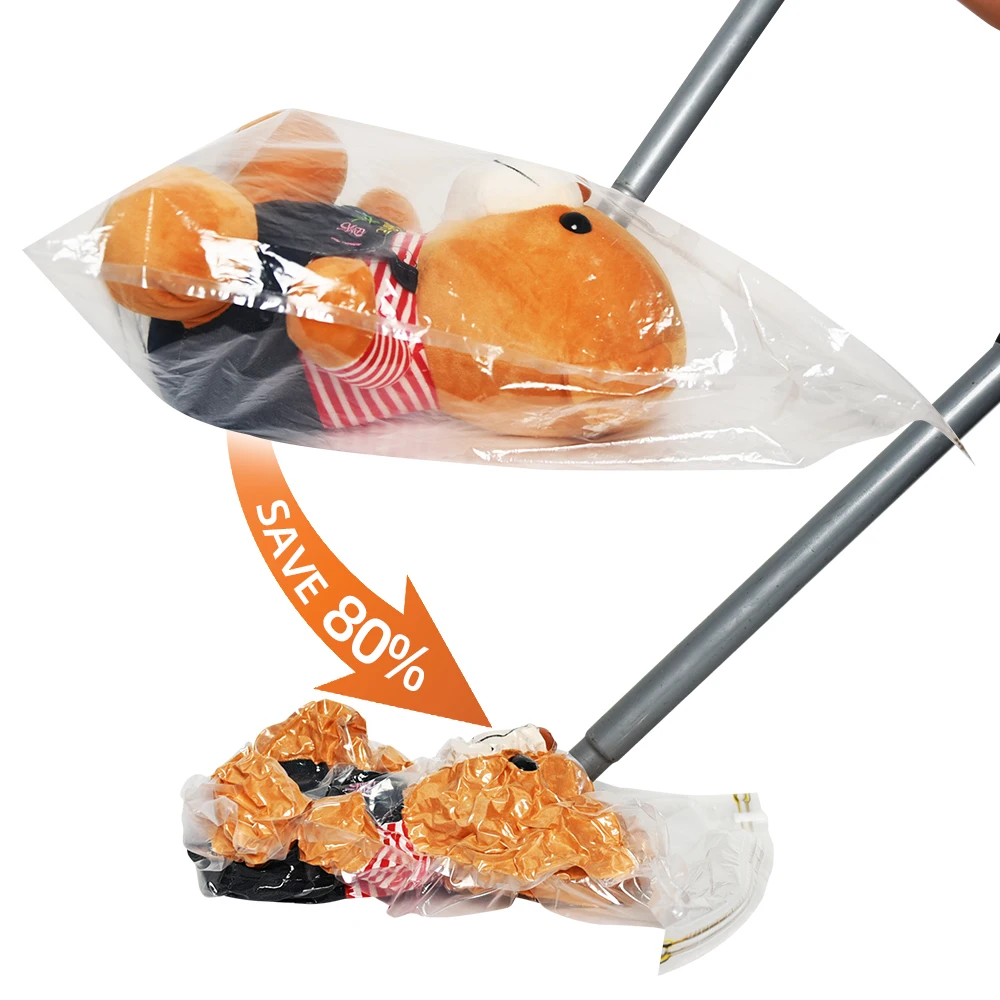 Reusable Vacuum Compressed Bag For Clothes Storage Wholesale Airbaker Space Saver Vacuum Storage Bag