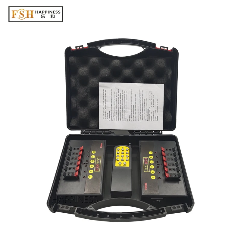 12 Cue HAPPINESS Wireless Firing System Fireworks With Remote