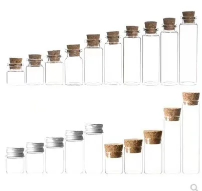 Wholesale custom color and size test tube vase glass blood test tubes with screw caps