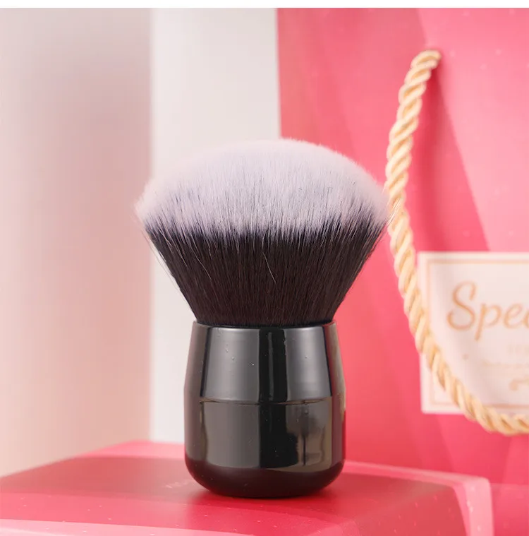Профессиональная кисть kabuki для макияжа, косметическая пудра и румяна, кисть, инструменты