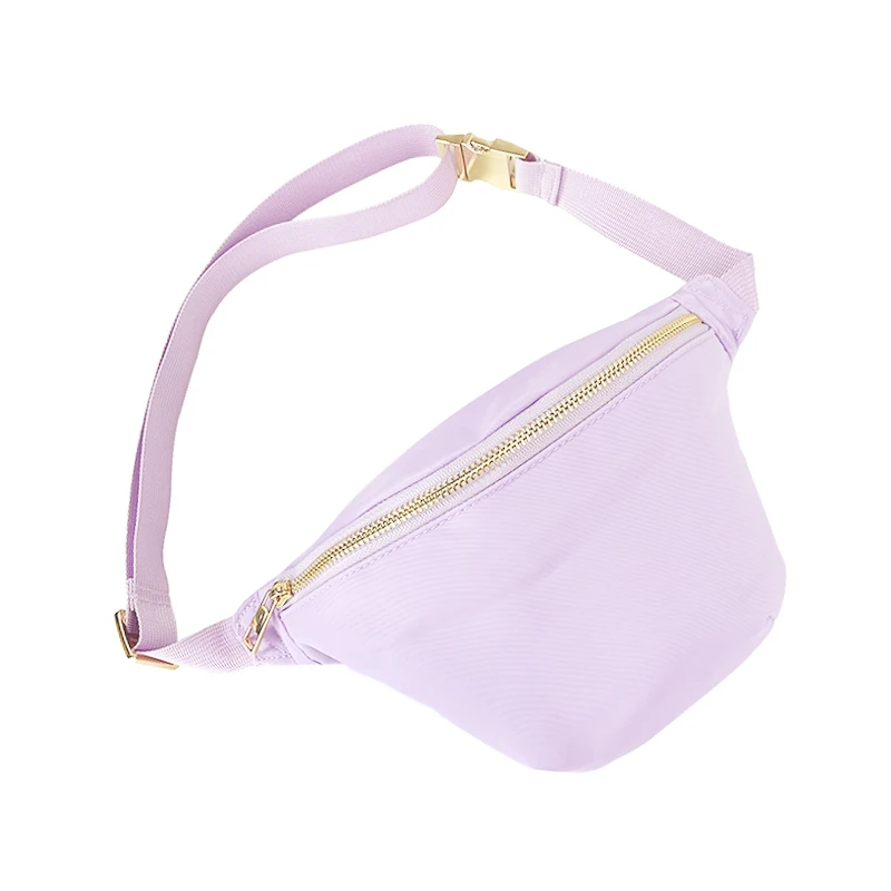 Hot sale waterproof Nylon Fanny Bags Outdoor Sports Fanny bag Belt Pack Casual Travel light weight for Women Girls Waist Bag