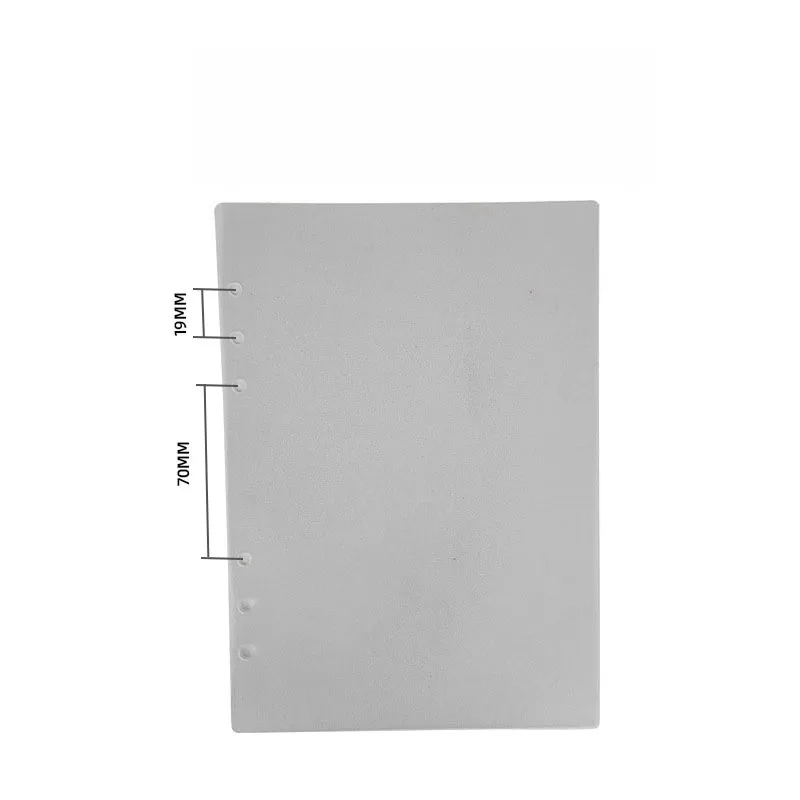 Loose Leaf Spiral PVC Plastic Comb Binding Rings for B5/A5 Notebook Planner Book Covers Stock Available