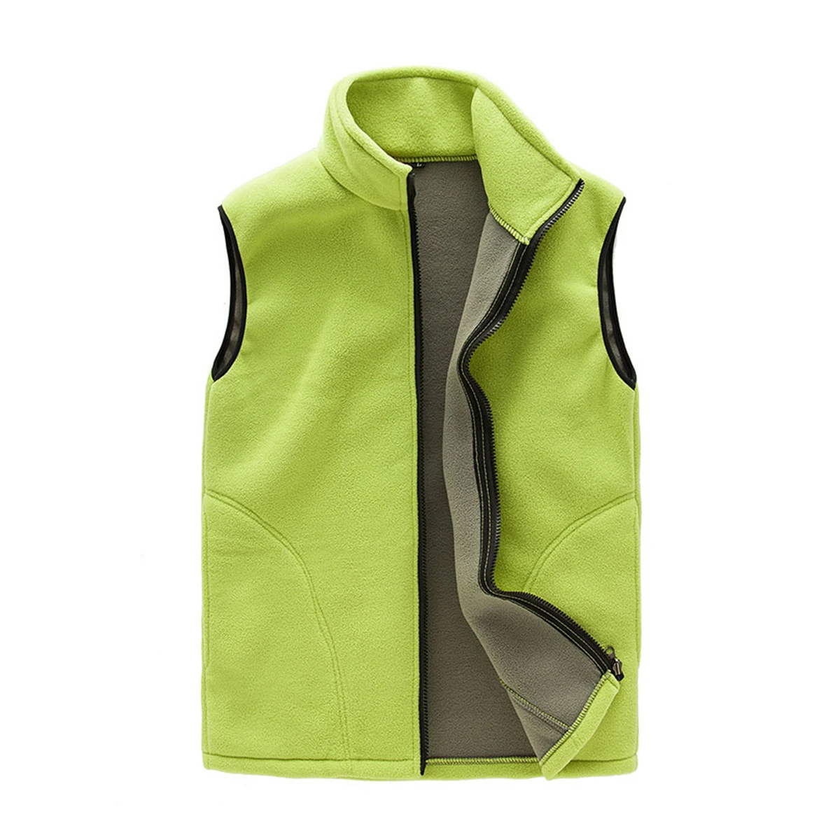 Hot selling Outdoor Sport Waistcoat Sleeveless Outwear Warm Women Polar Fleece Vest Gilet