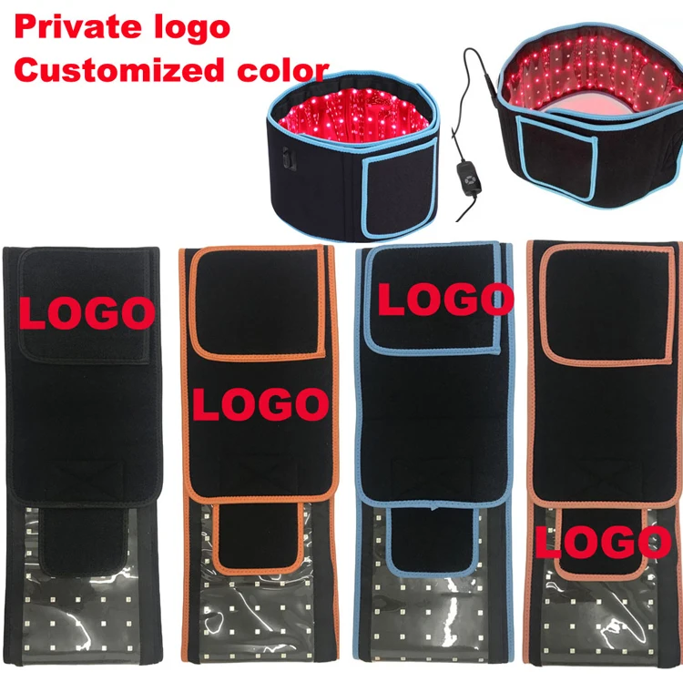 Drop Shipping 2021 Nest Portable Pain Relief Body slim Infrared Led Device Red Light Therapy 660Nm 850Nm Belt