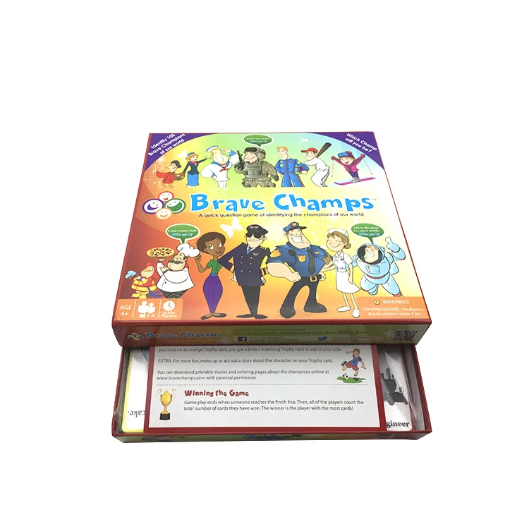 Custom Mini Jaws Scythe Parcheesi Finger Slots Board Games Printing