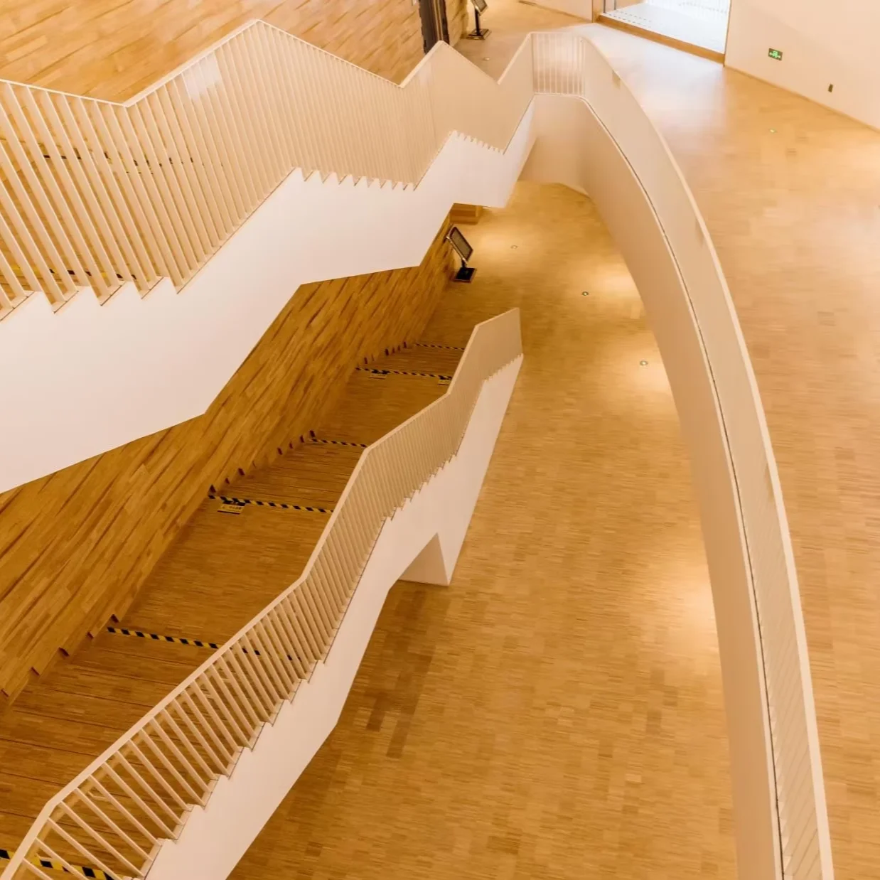 Striped Bamboo Flooring Parket Modern Design Bamboo Parquet durable Apartment Floor Covering