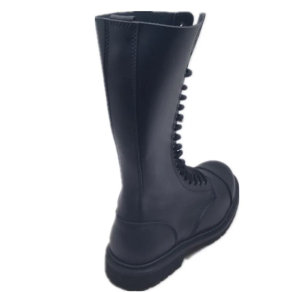 Gaomi Morning Glory Manufacturer OEM custom wholesale goodyear full grain leather long tube boots